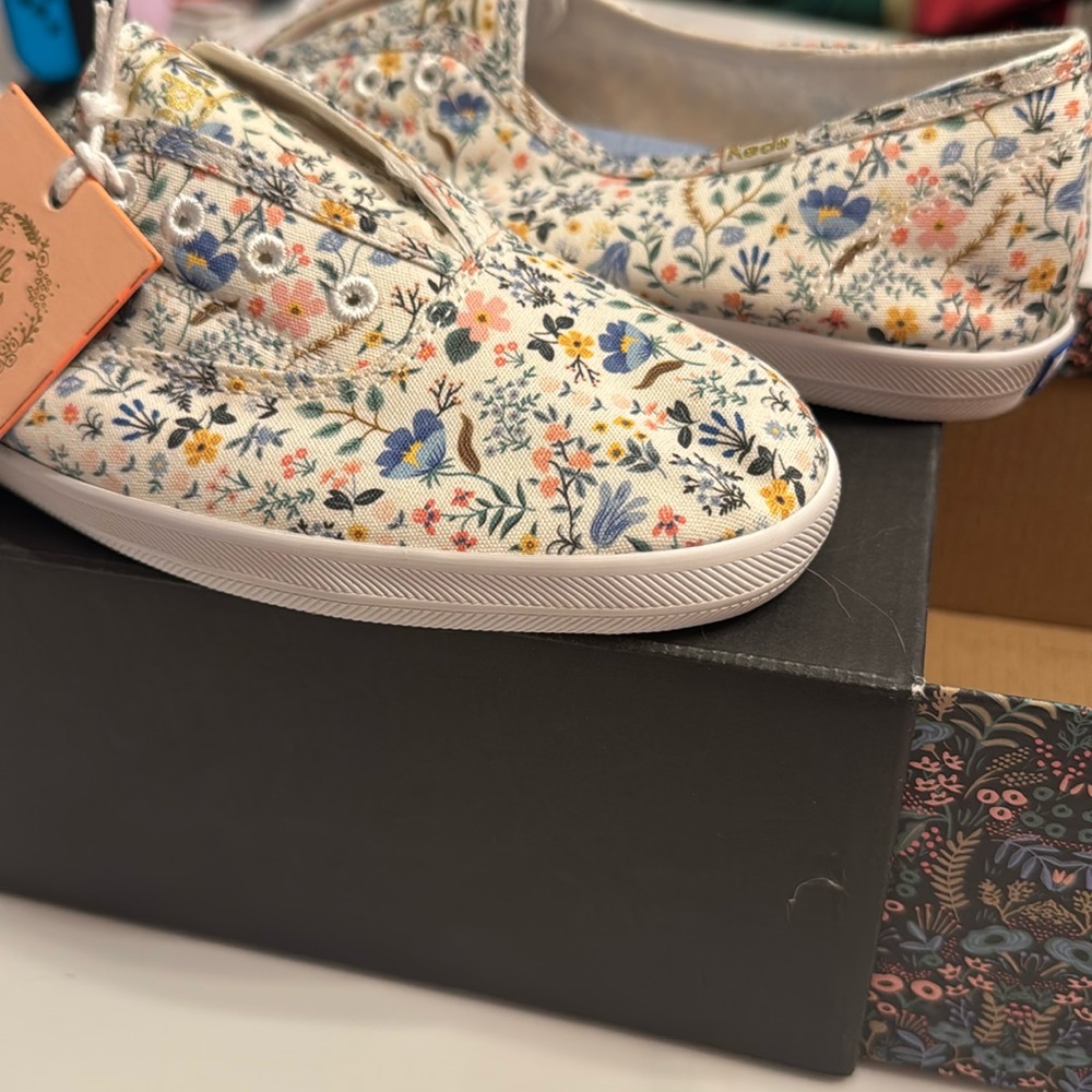 Rifle Paper Company X Keds
